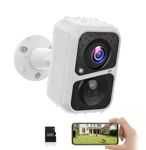 Vicohome 2K Wireless Battery-Powered WiFi Security Camera with SD Card Vicohome 2K Wireless Battery-Powered WiFi Security Camera with SD Card
