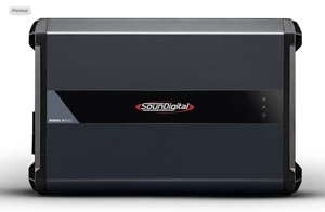 SounDigital Car & Motorcycle Amplifier, 8000 Watts RMS, 1 Ohm, 1 Channel, High Efficiency SounDigital Car & Motorcycle Amplifier, 8000 Watts RMS, 1 Ohm, 1 Channel, High Efficiency