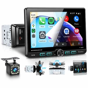 7 Inch Single Din Car Stereo with Wired/Wireless CarPlay Android Auto 7 Inch Single Din Car Stereo with Wired/Wireless CarPlay Android Auto