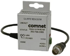 Comnet CLRFE1EOCE/M MINIATURE COPPERLINE 1CH ENET OVER COAX EXTERNAL PWR INCLUDED Comnet CLRFE1EOCE/M MINIATURE COPPERLINE 1CH ENET OVER COAX EXTERNAL PWR INCLUDED