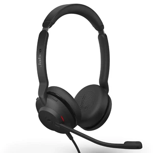 Jabra Evolve2 30 MS Wired Headset, USB-A, Stereo, Black Lightweight, Portable Telephone Headset with 2 Built-in Microphones Work Headset with Superior Audio and Reliable Comfort Jabra Evolve2 30 MS Wired Headset, USB-A, Stereo, Black Lightweight, Portable Telephone Headset with 2 Built-in Microphones Work Headset with Superior Audio and Reliable Comfort