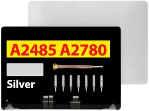 16" Full Top Digitizer Display Assembly for MacBook Pro A2485 M1 2021 EMC:3651 / A2780 EMC:8103 2023 MK1E3LL/A MK1H3LL/A 661-21968 661-21969 LCD Screen 3456X2234 (Silver) 16" Full Top Digitizer Display Assembly for MacBook Pro A2485 M1 2021 EMC:3651 / A2780 EMC:8103 2023 MK1E3LL/A MK1H3LL/A 661-21968 661-21969 LCD Screen 3456X2234 (Silver)