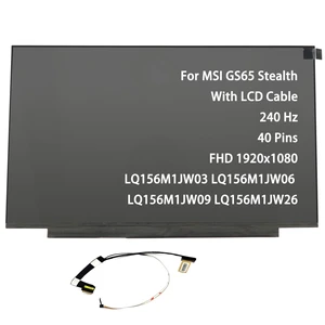 BestParts 15.6" 1920x1080 240Hz Replacement for MSI GS65 Stealth 9SG 9SF BestParts 15.6" 1920x1080 240Hz Replacement for MSI GS65 Stealth 9SG 9SF