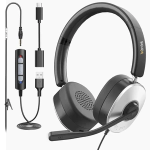 Wantek USB Headset with Microphone, Noise Cancelling Computer Headset Wantek USB Headset with Microphone, Noise Cancelling Computer Headset