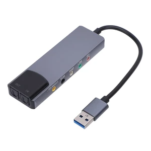 SENECESLI External USB Sound Card Adapter SENECESLI External USB Sound Card Adapter