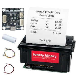 Lonely Binary 58mm Thermal Receipt Printer Kit Type-C for ESP32 & C++ Lonely Binary 58mm Thermal Receipt Printer Kit Type-C for ESP32 & C++