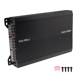 DriSentri 4-Channel Car Amplifier, 4 Channel Aluminum Power Car Audio Subwoofer Amplifier, Low Distortion Full Range Bridged Stereo Amp with Adjustable HPF LPF Crossover & Bass Boost DriSentri 4-Channel Car Amplifier, 4 Channel Aluminum Power Car Audio Subwoofer Amplifier, Low Distortion Full Range Bridged Stereo Amp with Adjustable HPF LPF Crossover & Bass Boost