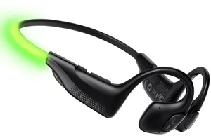 HAKII Light 2 Open Ear Headphones, IPX5 Running Headphone with 180 Ultra-Bright Beacon String, BT 6.0, 16H Playtime, Air Conduction Headphones Open Ear Earbuds for Fitness, Cycling, Outdoor - Green HAKII Light 2 Open Ear Headphones, IPX5 Running Headphone with 180 Ultra-Bright Beacon String, BT 6.0, 16H Playtime, Air Conduction Headphones Open Ear Earbuds for Fitness, Cycling, Outdoor - Green