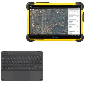 BoxWave Keyboard Compatible with Trimble T10 - SlimKeys Bluetooth Keyboard with Trackpad, Portable Slim TouchPad - Jet Black BoxWave Keyboard Compatible with Trimble T10 - SlimKeys Bluetooth Keyboard with Trackpad, Portable Slim TouchPad - Jet Black