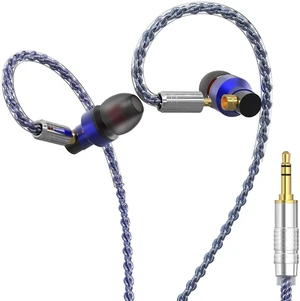 GUAEIMO G8M3B2U Dynamic Driver IEM Earphones with Detachable MMCX Cable - HiFi in-Ear Monitors with 8-Core Braided Wire and 3.5mm Plug for Audiophiles and Daily Listening Blue Black GUAEIMO G8M3B2U Dynamic Driver IEM Earphones with Detachable MMCX Cable - HiFi in-Ear Monitors with 8-Core Braided Wire and 3.5mm Plug for Audiophiles and Daily Listening Blue Black