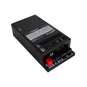Apevia ITX-PFC500W Fully Modular ITX 500W Power Supply, Active PFC 90-264V Apevia ITX-PFC500W Fully Modular ITX 500W Power Supply, Active PFC 90-264V