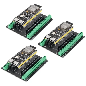 3Set ESP32 S3 N16R8 Kit with 16MB Flash 8MB PSRAM ESP32-S3 44pin Expansion Boards Terminals Compatible with Arduino IDE MicroPython 3Set ESP32 S3 N16R8 Kit with 16MB Flash 8MB PSRAM ESP32-S3 44pin Expansion Boards Terminals Compatible with Arduino IDE MicroPython