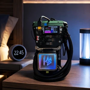 NerdQaxe++ REV6.1 Hydro 6TH/S Bitcoin Solo Miner, Hydro Water Cooling BTC Miner for Home Mining, Low Noise Open-Source Crypto Miner NerdQaxe++ REV6.1 Hydro 6TH/S Bitcoin Solo Miner, Hydro Water Cooling BTC Miner for Home Mining, Low Noise Open-Source Crypto Miner