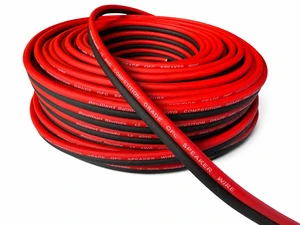 Resilient Sounds 12G OFC Competition Grade Speaker Wire Red/Black 100FT Resilient Sounds 12G OFC Competition Grade Speaker Wire Red/Black 100FT