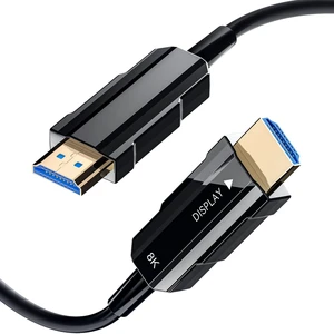 8K HDMI 2.1 Cable 30ft/9m, Long Fiber Optic HDMI Cable, Ultra High Speed Thin HDMI Cord, 48Gbps, 8K@60Hz 4K@120Hz, Dynamic HDR, eARC, HDCP 2.2&2.3, 3D, for HDTV Monitor Game Laptop Xbox PS4/PS5 8K HDMI 2.1 Cable 30ft/9m, Long Fiber Optic HDMI Cable, Ultra High Speed Thin HDMI Cord, 48Gbps, 8K@60Hz 4K@120Hz, Dynamic HDR, eARC, HDCP 2.2&2.3, 3D, for HDTV Monitor Game Laptop Xbox PS4/PS5