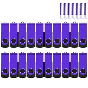 16GB 20-Pack USB Flash Drives Bulk EASTBULL USB 2.0 Thumb Drive,Purple 16GB 20-Pack USB Flash Drives Bulk EASTBULL USB 2.0 Thumb Drive,Purple