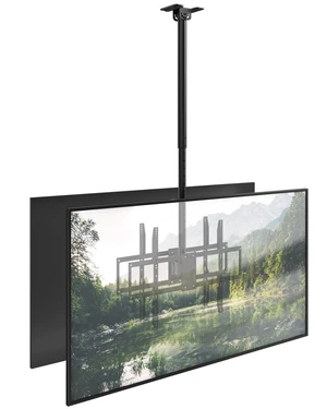 Dual TV Ceiling Mount Back-to-Back - fits 43-86 Inch Heavy Duty Screens Dual TV Ceiling Mount Back-to-Back - fits 43-86 Inch Heavy Duty Screens
