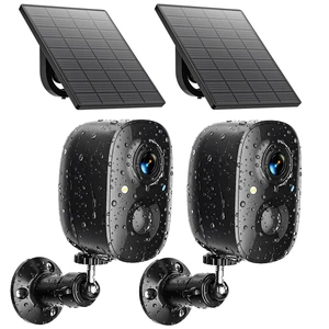 JESIOO 2K Wireless Security Cameras Solar Powered Outdoor Cameras JESIOO 2K Wireless Security Cameras Solar Powered Outdoor Cameras
