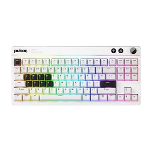 Pulsar Gaming Gears Xboard QS Gaming Keyboard, 80%, White Pulsar Gaming Gears Xboard QS Gaming Keyboard, 80%, White