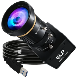 ELP High Speed Global Shutter USB3.0 Zoom Camera, 720P/200fps, 1200P/120fps, USB3.0/2.0 Manual Focus Lightburn Cameras for Windows, Linux, Mac, Pi, Fast Frame 5-50mm 10X Zoom AR0234 Webcam for PC ELP High Speed Global Shutter USB3.0 Zoom Camera, 720P/200fps, 1200P/120fps, USB3.0/2.0 Manual Focus Lightburn Cameras for Windows, Linux, Mac, Pi, Fast Frame 5-50mm 10X Zoom AR0234 Webcam for PC