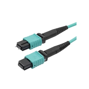 Simply45 SCP Male to Female EasyFiber Patch Cable, 15ft/4.5m, Aqua Simply45 SCP Male to Female EasyFiber Patch Cable, 15ft/4.5m, Aqua
