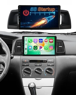 9'' Bluetooth 5.2 Car Stereo for Toyota Corolla EX 2005-2012 9'' Bluetooth 5.2 Car Stereo for Toyota Corolla EX 2005-2012