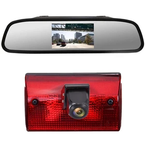 18mm HD Night Vision Car Third Roof Top Mount Brake Light 3 Rear View Camera Parking Safety Assistant, for Benz Sprinter W901 W902 W903 W904 1996-2006 (with 4.3-inch Rearview Mirror) 18mm HD Night Vision Car Third Roof Top Mount Brake Light 3 Rear View Camera Parking Safety Assistant, for Benz Sprinter W901 W902 W903 W904 1996-2006 (with 4.3-inch Rearview Mirror)
