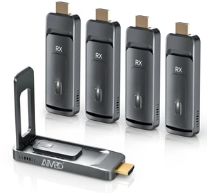 AIMIBO 2027 New Wireless HDMI Transmitter and 4 Recievers AIMIBO 2027 New Wireless HDMI Transmitter and 4 Recievers