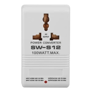 Voltage Converter Step-Up and Step-Down 100W Power Transformer 110V 120V to 220V 240V Travel Adapter (CN Standard Plug) Voltage Converter Step-Up and Step-Down 100W Power Transformer 110V 120V to 220V 240V Travel Adapter (CN Standard Plug)