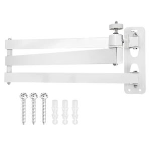 MECCANIXITY Foldable Projector Wall Mount Adjustable 3-Arms 40+40cm White MECCANIXITY Foldable Projector Wall Mount Adjustable 3-Arms 40+40cm White