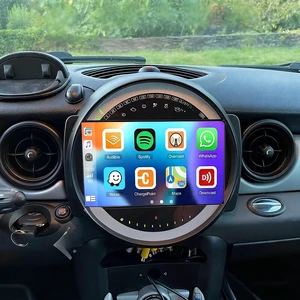 Android 13 Double Din Car Radio Stereo Compatible for Mini Cooper R56 2007-2014 Wireless Car Play Android Auto 9" Touchscreen Car Radio Audio Receiver GPS Navigation Camera Mirror Link SWC Android 13 Double Din Car Radio Stereo Compatible for Mini Cooper R56 2007-2014 Wireless Car Play Android Auto 9" Touchscreen Car Radio Audio Receiver GPS Navigation Camera Mirror Link SWC