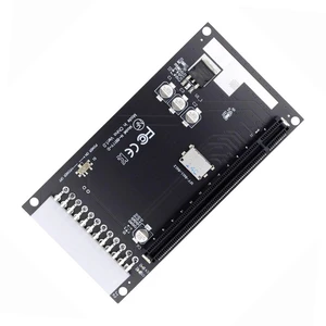 CY 4X Oculink SFF-8612 SFF-8611 Female to PCIE PCI-Express 16x Adapter with ATX 24pin Power Port for Mainboard Graphics Card CY 4X Oculink SFF-8612 SFF-8611 Female to PCIE PCI-Express 16x Adapter with ATX 24pin Power Port for Mainboard Graphics Card