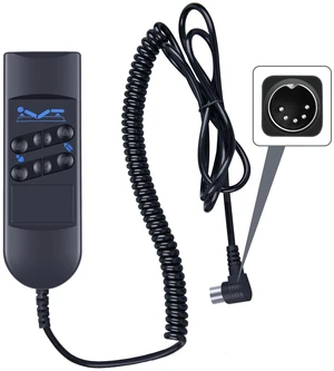 5 Pin 6 Button Remote Replacement for Okin Refined Hospital Bed 5 Pin 6 Button Remote Replacement for Okin Refined Hospital Bed
