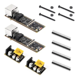 KLAYERS 2PCS ESP32-S3 ETH Dev Board, 10/100Mbps RJ45, with PoE Module KLAYERS 2PCS ESP32-S3 ETH Dev Board, 10/100Mbps RJ45, with PoE Module