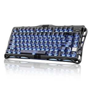 GravaStar Mercury V75 Hall Effect Gaming Keyboard, 75% Wired Magnetic Switch Keyboard, 8000Hz Polling Rate, 0.005mm Rapid Trigger, Adjustable Actuation, UFO Magnetic Switches, Web-Based Driver GravaStar Mercury V75 Hall Effect Gaming Keyboard, 75% Wired Magnetic Switch Keyboard, 8000Hz Polling Rate, 0.005mm Rapid Trigger, Adjustable Actuation, UFO Magnetic Switches, Web-Based Driver
