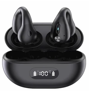 REVGOZU Wireless Bone Conduction Headphones, Open-Ear Design, Bluetooth 5.0, Sports Headset (Black) REVGOZU Wireless Bone Conduction Headphones, Open-Ear Design, Bluetooth 5.0, Sports Headset (Black)