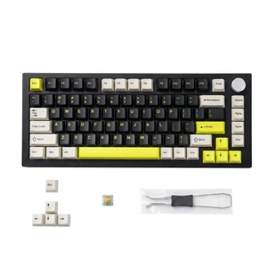 LAGWKX 75% Hot Swappable Mechanical Keyboard, Gasket Mount Wired Compact TKL Layout, RGB Backlit Custom Keyboard for PC Laptop Windows Gamers,Typing(Black) LAGWKX 75% Hot Swappable Mechanical Keyboard, Gasket Mount Wired Compact TKL Layout, RGB Backlit Custom Keyboard for PC Laptop Windows Gamers,Typing(Black)