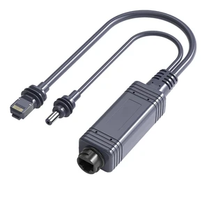 Eujgoov High Power 100W PoE Splitter Gigabit Ethernet Adapter 100m Transfer Distance for Security Cameras VoIP Phones Fast Data Transfer Isolation Design Easy Setup Eujgoov High Power 100W PoE Splitter Gigabit Ethernet Adapter 100m Transfer Distance for Security Cameras VoIP Phones Fast Data Transfer Isolation Design Easy Setup
