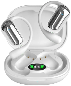 ShuQiaoSi Open Ear Headphones Bluetooth V5.3 Wireless Earbuds with Earhooks with Digital Display Charging Case, Conduction Headphones with Mic Waterproof Sport Earbuds for iPhone/iPad//Laptop/P ShuQiaoSi Open Ear Headphones Bluetooth V5.3 Wireless Earbuds with Earhooks with Digital Display Charging Case, Conduction Headphones with Mic Waterproof Sport Earbuds for iPhone/iPad//Laptop/P
