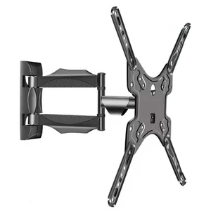Prldpo Full Motion TV Wall Mount for Most 32-55 Inch TVs Articulating Swivel & Tilt TV Bracket Fits VESA 400x400mm, Holds up to 71 lbs Prldpo Full Motion TV Wall Mount for Most 32-55 Inch TVs Articulating Swivel & Tilt TV Bracket Fits VESA 400x400mm, Holds up to 71 lbs