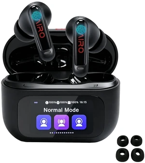 AIRO Duo Touch Screen Wireless Earbuds, Bluetooth 5.4 ANC in-Ear Headphones AIRO Duo Touch Screen Wireless Earbuds, Bluetooth 5.4 ANC in-Ear Headphones