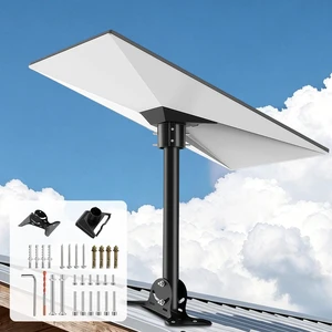 Roof Mount Compatible with Starlink Gen3 V3 Gen4 Gen4X, Aluminum Wall Mount Roof Mount Compatible with Starlink Gen3 V3 Gen4 Gen4X, Aluminum Wall Mount