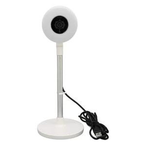 Anu Limen & Phone Holder, 1080P Built in Microphone Autofocus Multifunctional 3 Adjustable Light Modes Retractable Pole USB Webcam for Online Course(White) Anu Limen & Phone Holder, 1080P Built in Microphone Autofocus Multifunctional 3 Adjustable Light Modes Retractable Pole USB Webcam for Online Course(White)