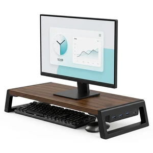 Zapuno Desk Organizer and Accessories, Computer Monitor Stand Riser with USB Hub , Laptop Stand Zapuno Desk Organizer and Accessories, Computer Monitor Stand Riser with USB Hub , Laptop Stand