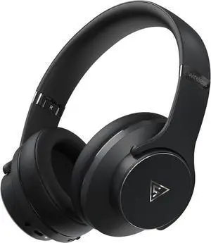 DOQAUS Bluetooth Headphones Over Ear Wireless Headphone, 90H Playtime and 3EQ Modes with Mic, HiFi Stereo Sound, Deep Bass, Memory Foam Cups, for Phone PC Travel Home Office