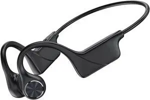 MONODEAL Bone Conduction Headphones Bluetooth Open Ear Headphones Wireless IPX5 Waterproof Headset with Microphone Sport Headphones Long Battery Life Earphones for Runners Fitness Cycling