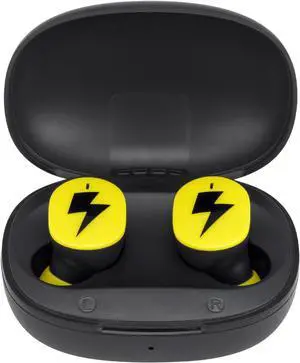eKids Wireless Earbuds with Microphone, Bluetooth Earbuds with Charging Case Designed for School, Home, or Travel (Pokemon)