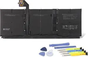 MULS G3HTA052H DYNT02 Replacement Tablet Battery for Microsoft Surface Laptop 3 Gen 13.5" Keyboard Base 1867 1868 15 Core i5-1035G7 G3HTA053H G3HTA057H G3HTA058H with Tools 6041mAh 45.8Wh