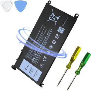 42Wh YRDD6 Laptop Battery Compatible with Dell Inspiron 15 5480 5481 5482 5485 5490 5491 5493 5584 5581 5585 5590 5591 5593 5594 5598 14 3310 3491 3493 3501 3582 3583 3584 3593 3793 7586