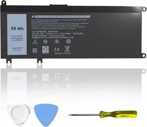 33YDH 56Wh Replacement Laptop Battery for Dell Inspiron 17 7000 7773 7778 7779 7786 15 7577 3579 3779 5587 7588 G3 G7 G5 Latitude 3779 3579 3380 3490 3580 5587 3590 7588 PVHT1 P30E P30E001 81PF3 99NF2